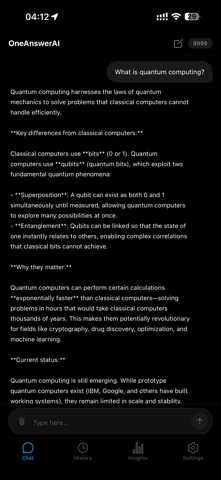 OneAnswerAI Screenshot 3 of 4