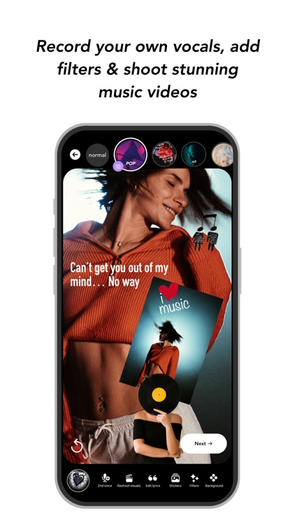 popster - vocal music videos