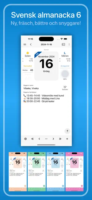 Svensk Almanacka 6 screenshot 1