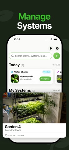 Hydrofy: Hydroponic Plant Care iPhone screenshot