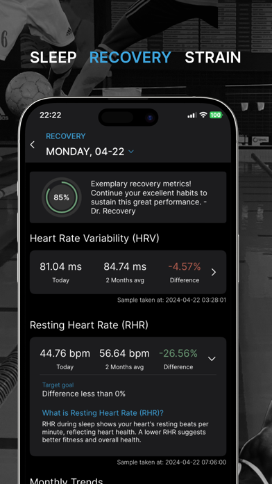 Livity: Sleep & Health Tracker Screenshot