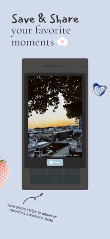 pebbl. – Aesthetic Photo Booth iPhone screenshot