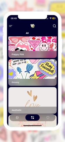 Preppy Wallpapers - Groovy screenshot