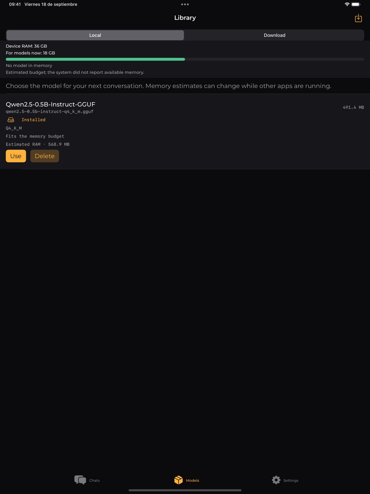 Screenshot 6 of Hushfox: Private Local AI
