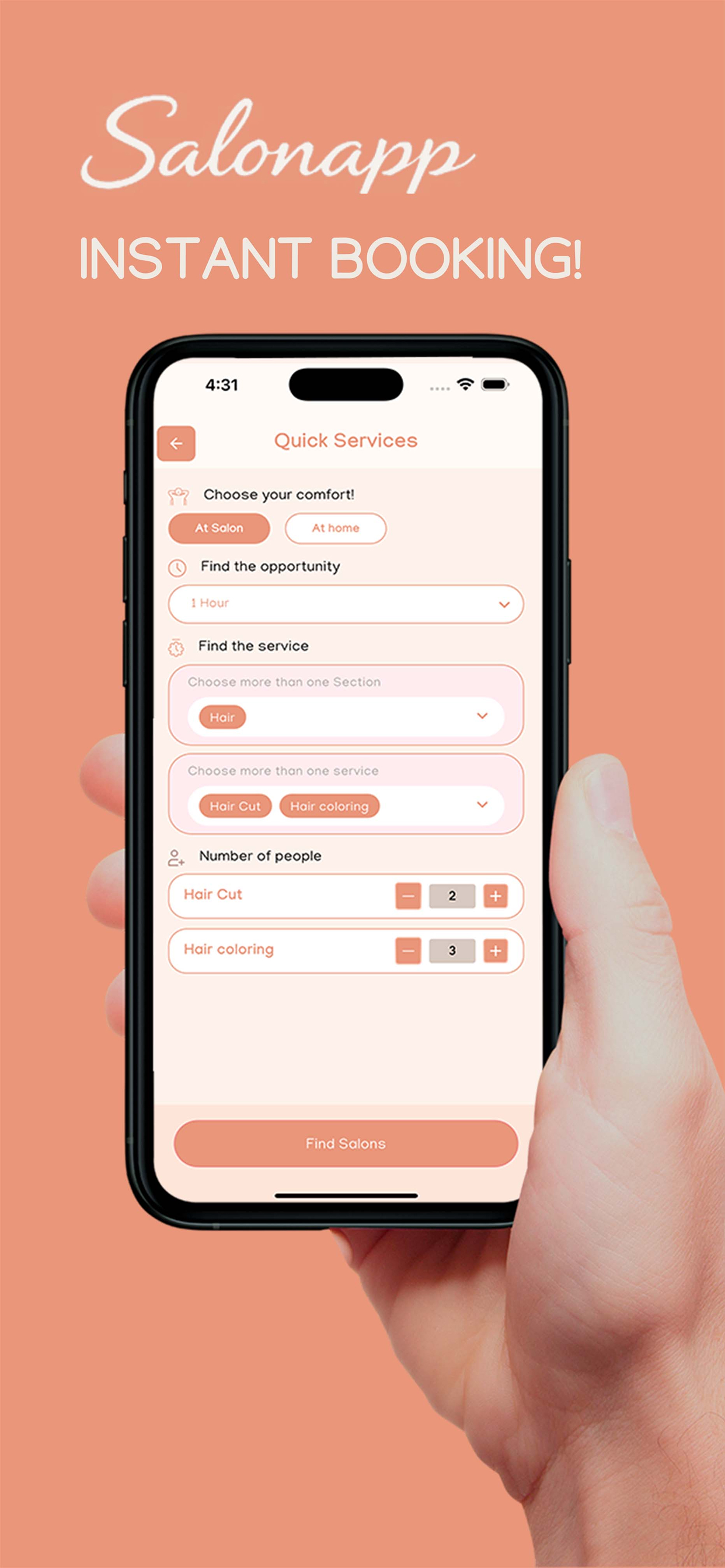 Salon-App screenshot 4