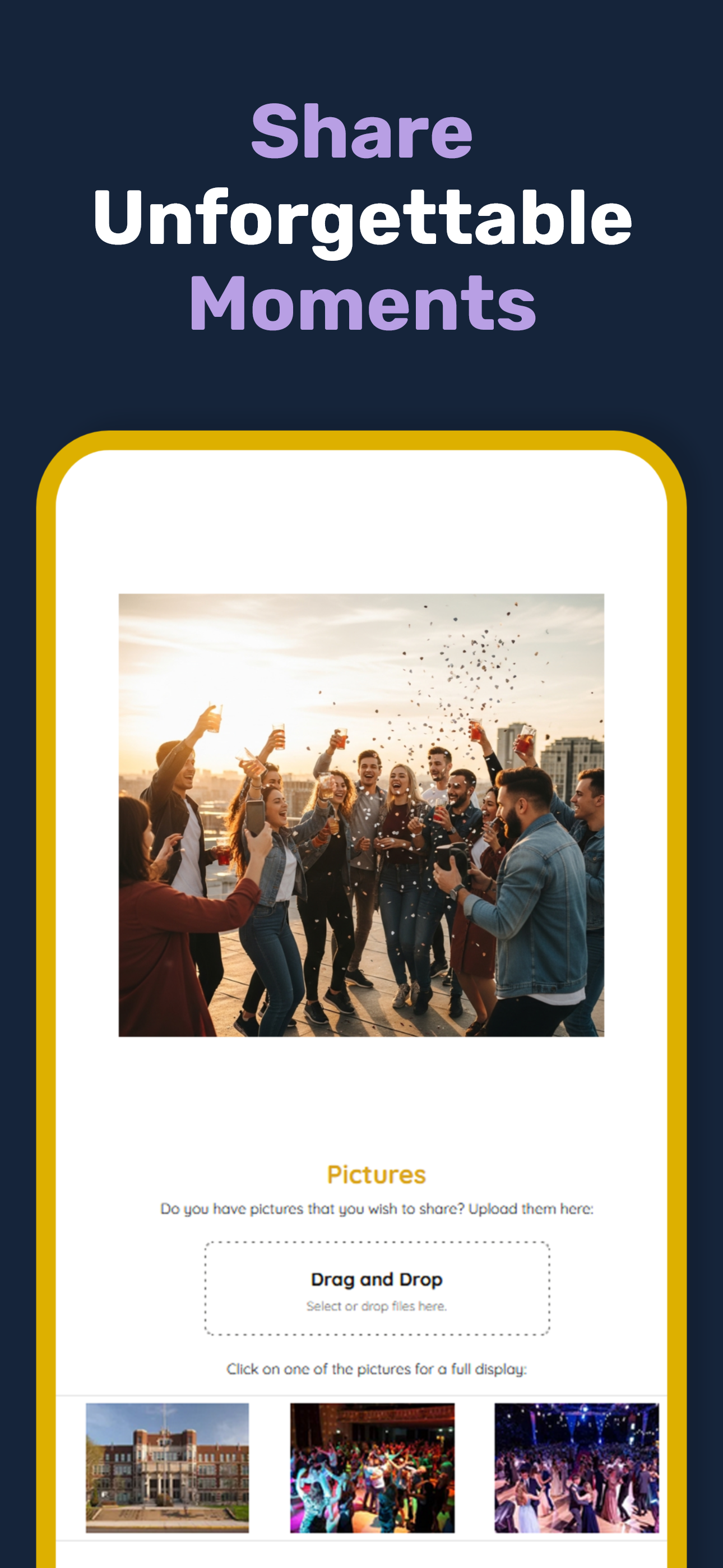 Joynly Reunion Planner