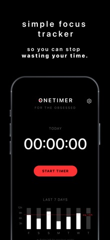 OneTimer - Focus App screenshot