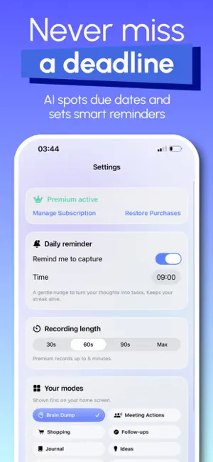 Voice To-Do List - VoiceTasks screenshot 4