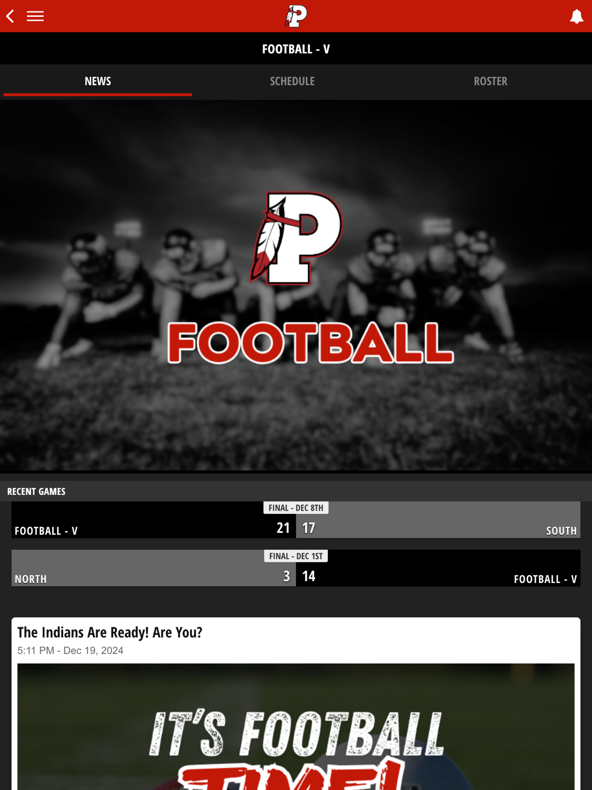 Portage High School Indians