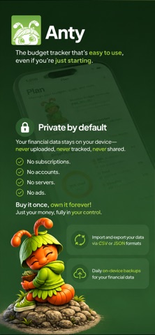 Anty Budget Tracker screenshot