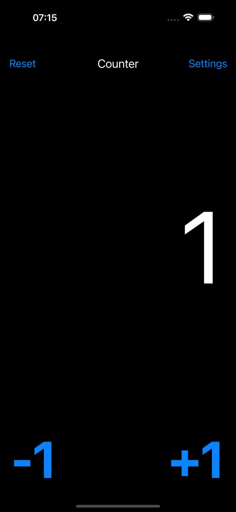 Counter 1 - Utilities App | MWM