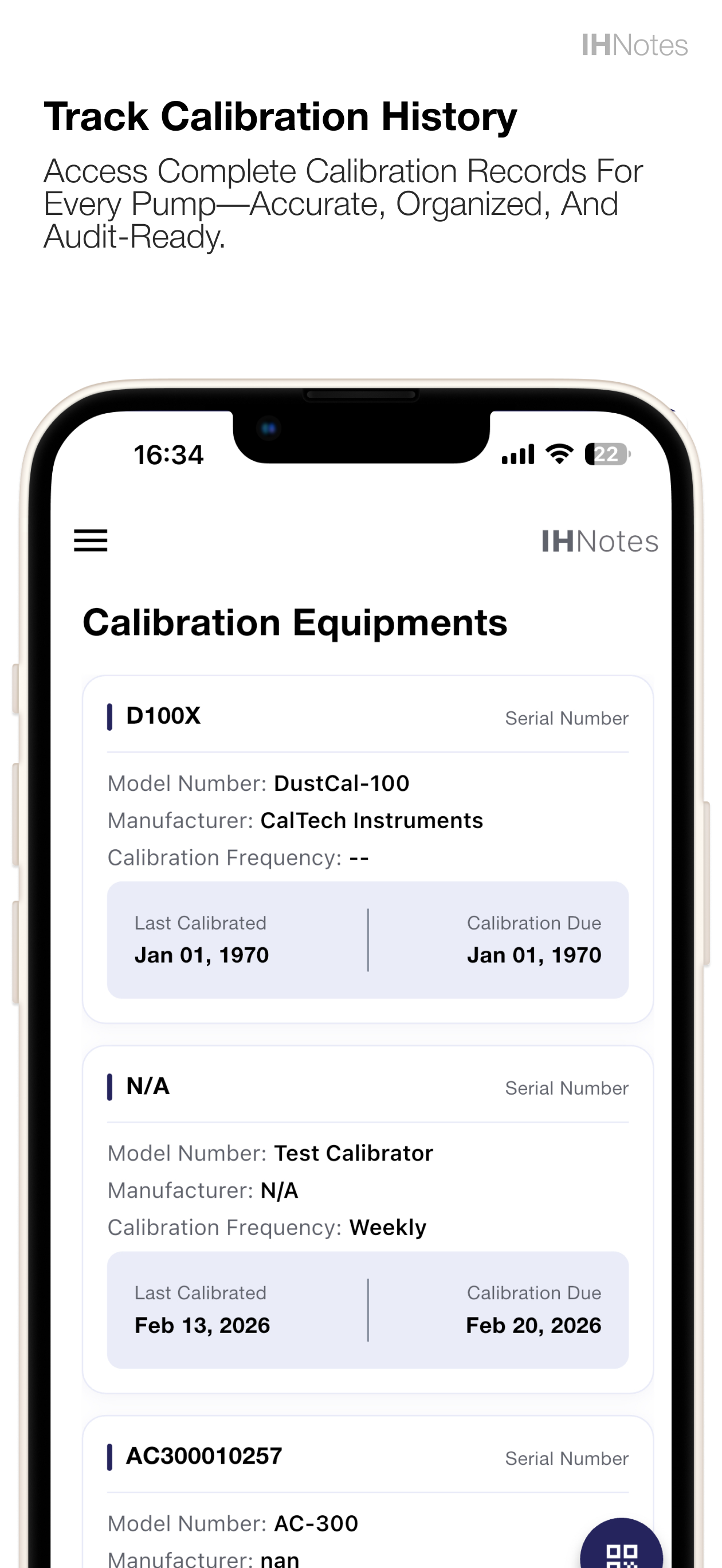 IHNotes