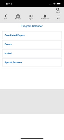 AMS Spring 2026 Central iPhone screenshot