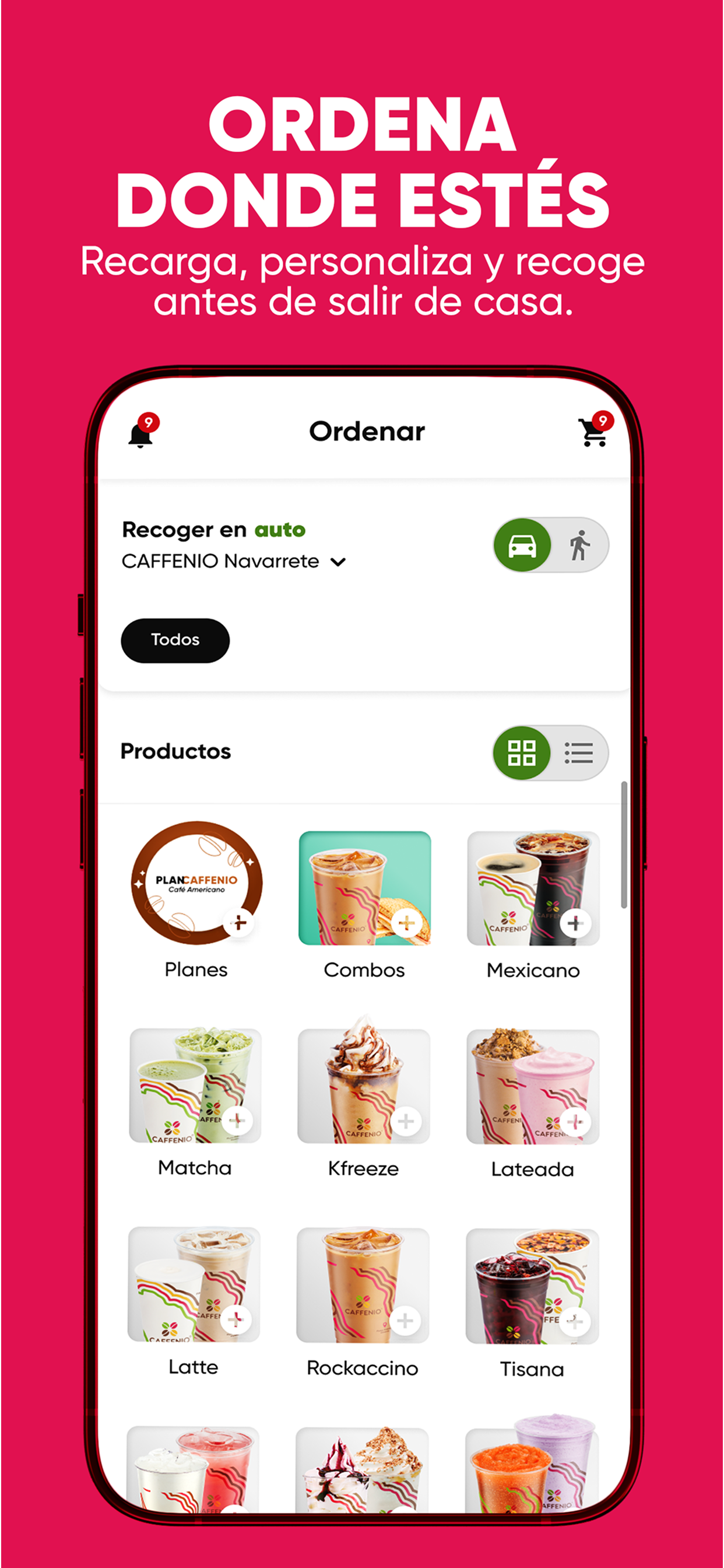 CAFFENIO app