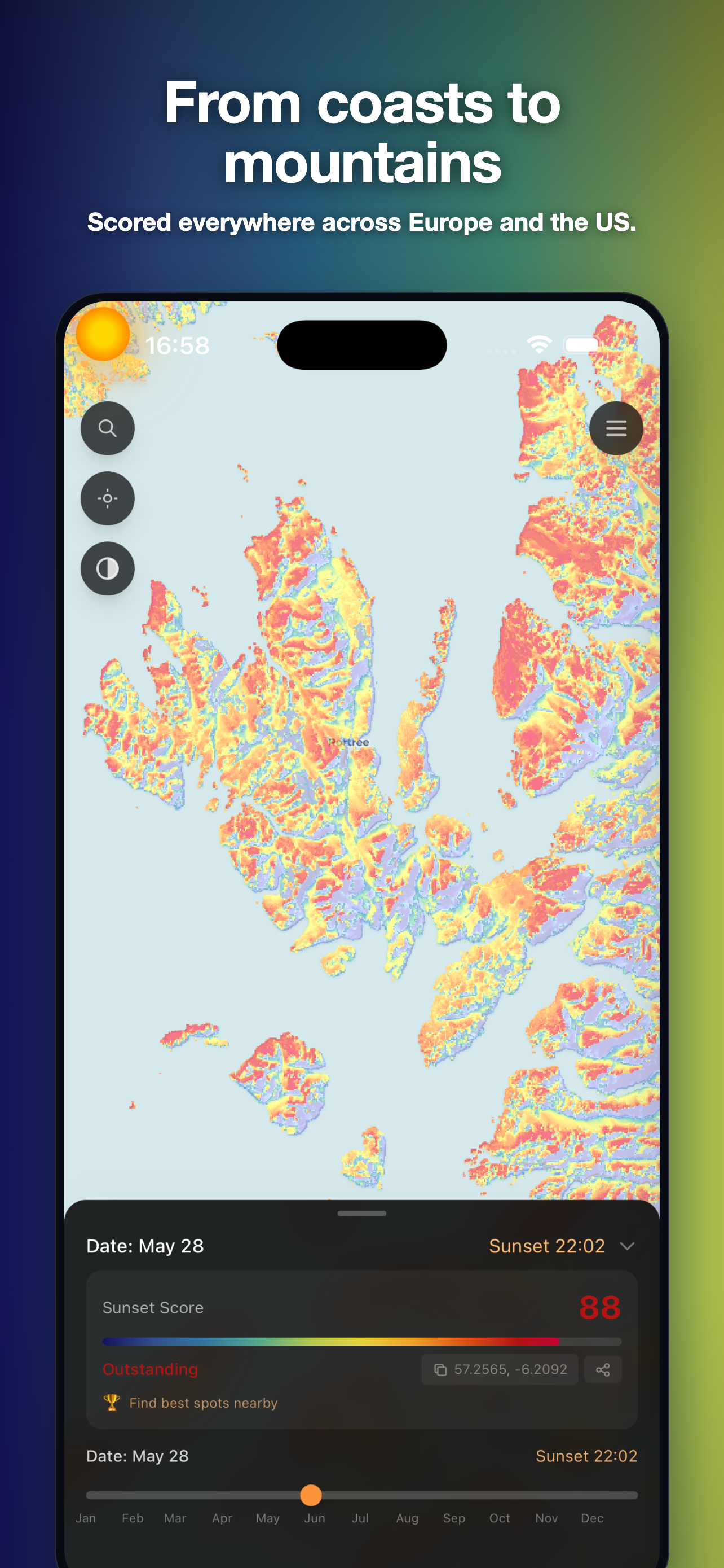 Sunset Atlas screenshot 4