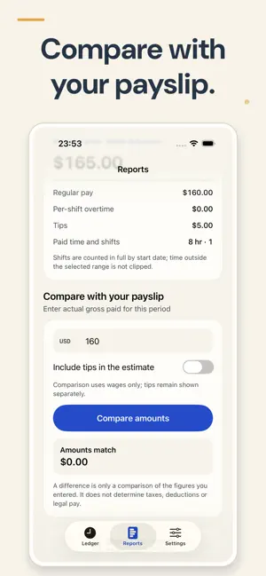 Hours Tracker: Work Pay screenshot 4