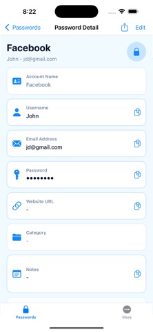 Password Mini screenshot
