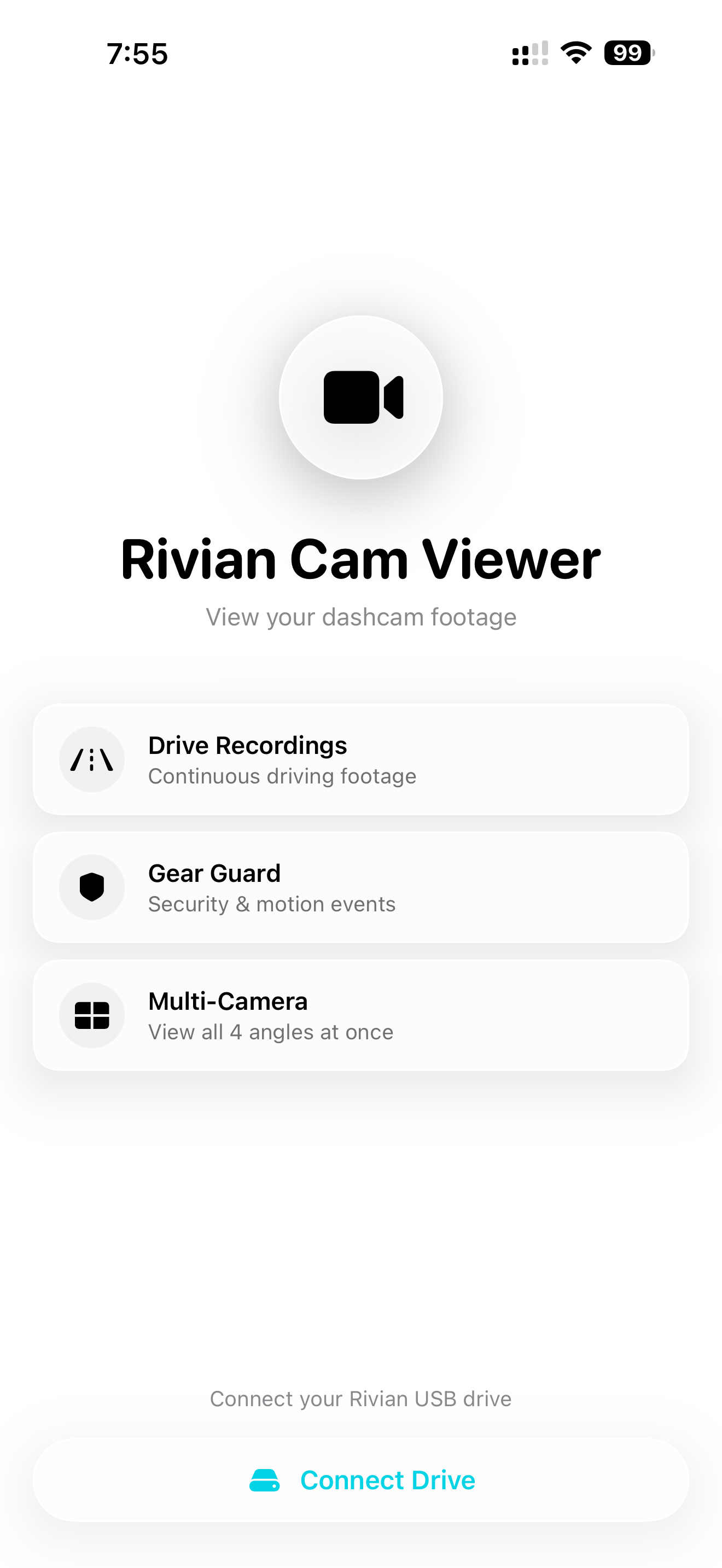 Rivian Cam Viewer