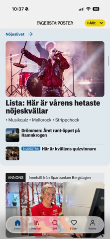 Fagersta-Posten screenshot