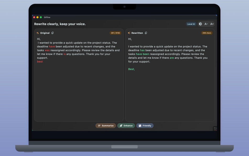 #4. Diffine (macOS) De: Young Mo Kang