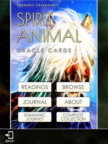 Shamanic Oracle Cards iPad screenshot