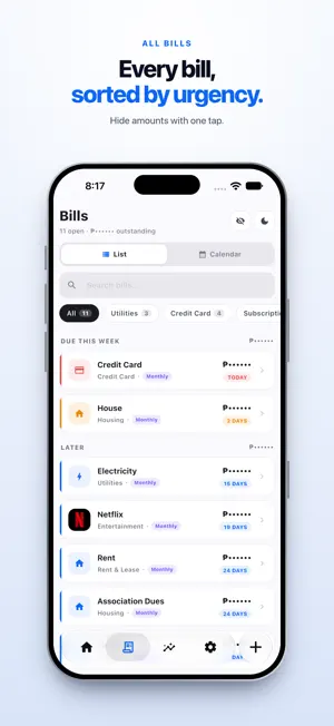 Bill Tracker - NextDue screenshot 3