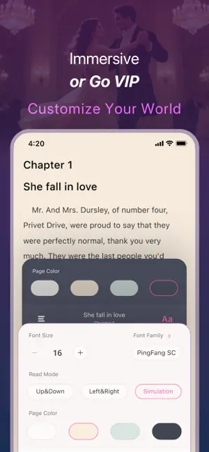 StoryPort: Romance & Fantasy iPhone screenshot 4
