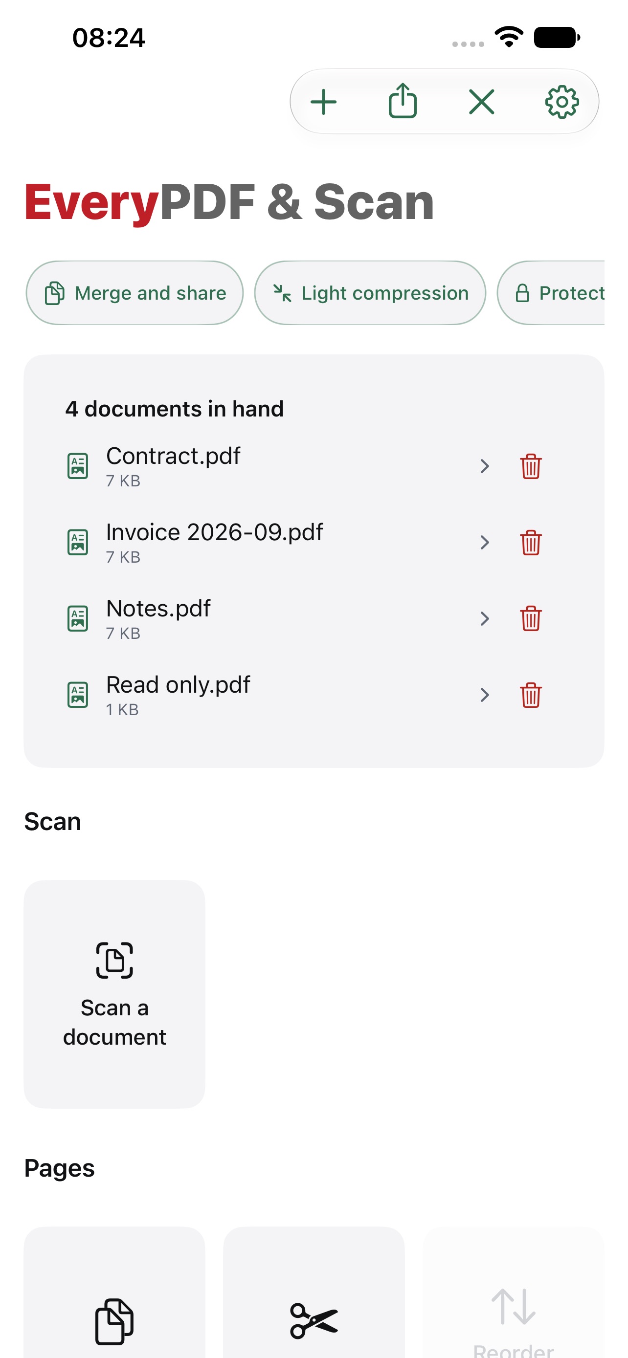 Screenshot 5 of EveryPDF & Scan