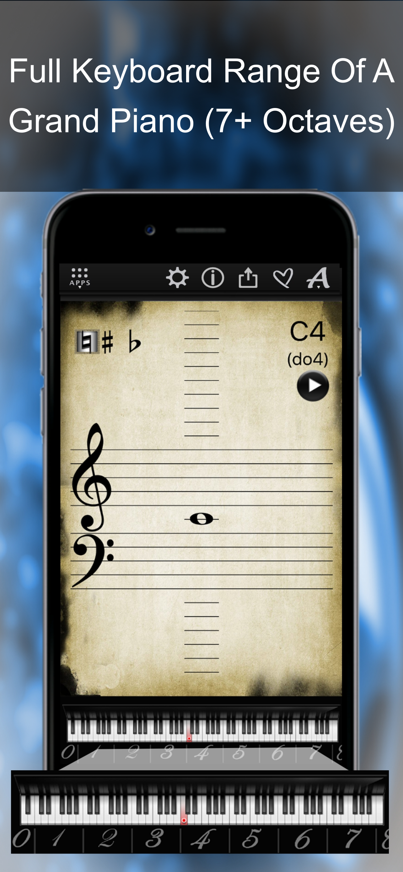 Piano Notes Finder