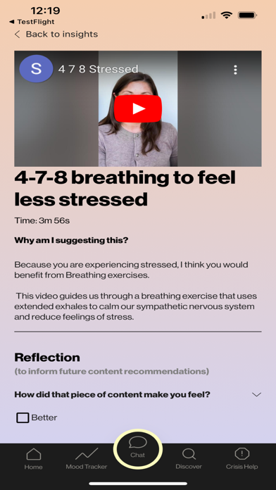 Inner Peak AI iPhone screenshot 8 - Lifestyle app