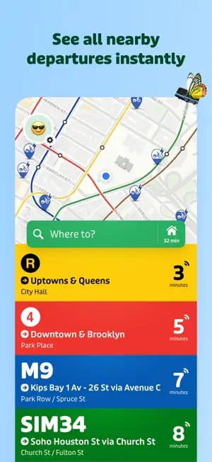 Transit • Subway & Bus Times screenshot 1