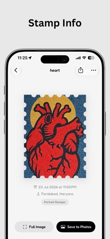 Stampr: Create Photo Stamps iPhone screenshot