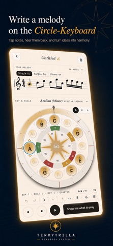TerryTrilla: Chords & Melody iPhone screenshot