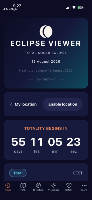 Total Solar Eclipse 2026 Screenshot 1 of 10