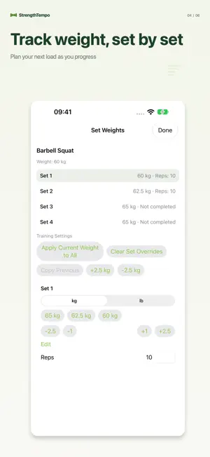 StrengthTempo: Rep Timer screenshot 4