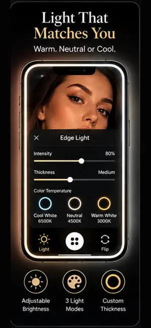 MirrorLux: Makeup Mirror screenshot 2