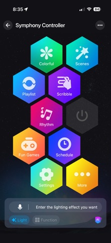 MySmartLights iPhone screenshot