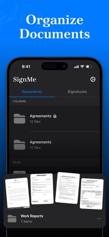 SignScan: PDF Signer & Scanner iPhone screenshot