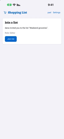 Shopping List: Shared & Sorted screenshot 4