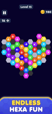 Hexa Move Away Screenshot 5 of 6