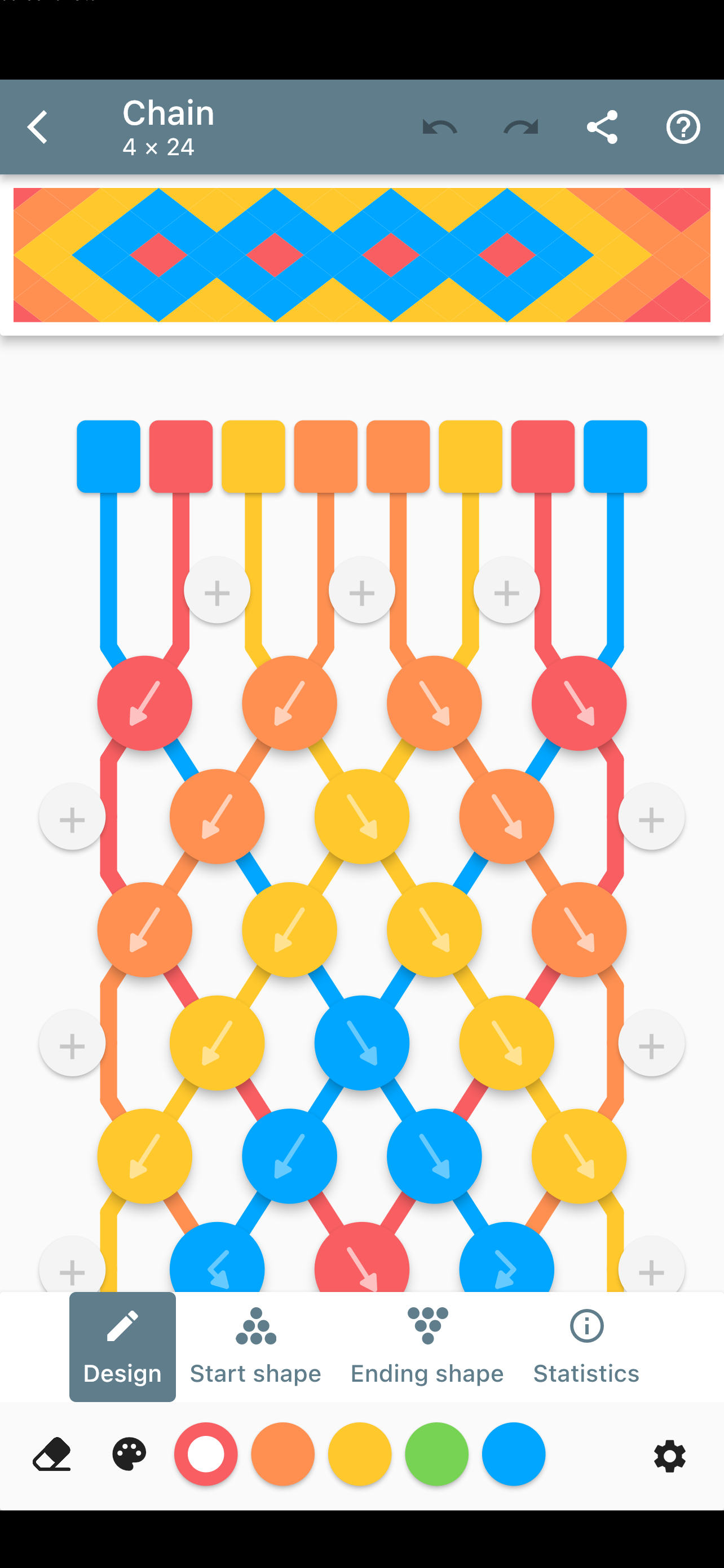 Friendship Bracelet Designer screenshot 2