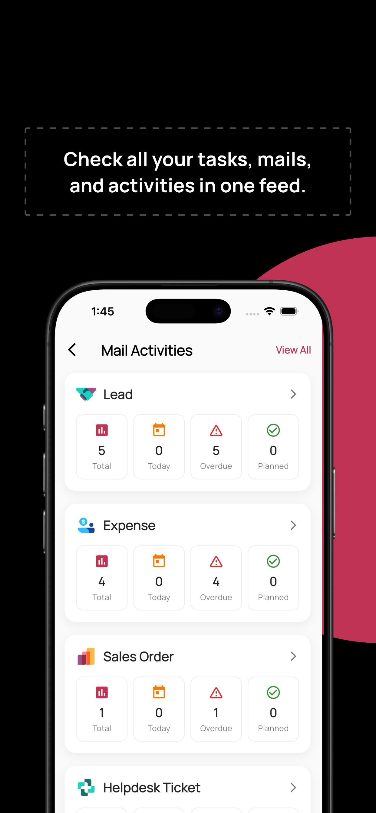 mobo CRM for Odoo screenshot 4