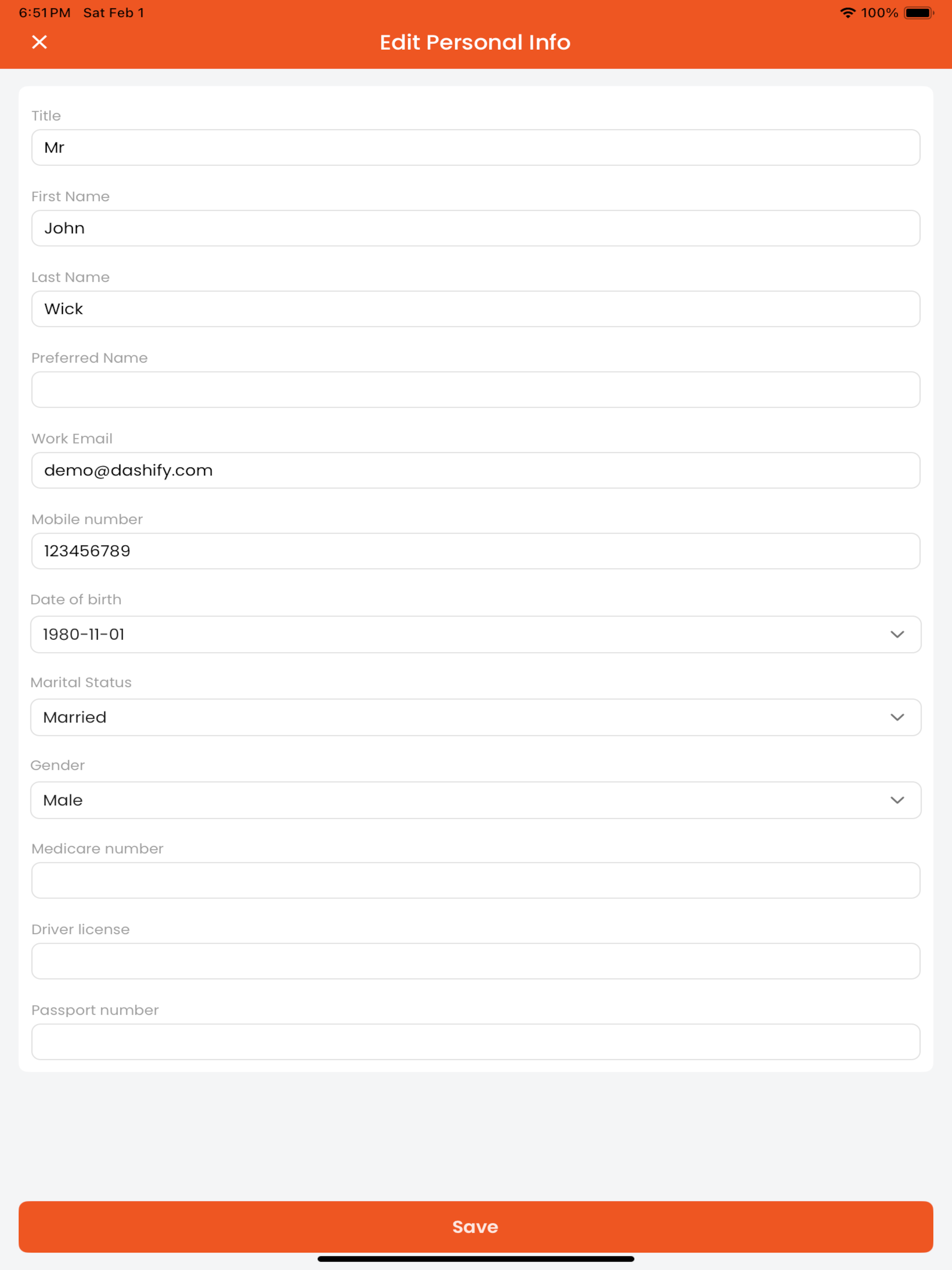 Dashify: Dashboard