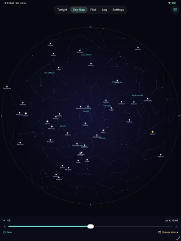 Lookup: Tonight's Sky iPad screenshot