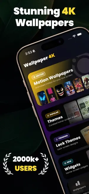 4K HD Wallpapers Lock Themes iPhone screenshot 1