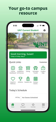 UNT Go screenshot