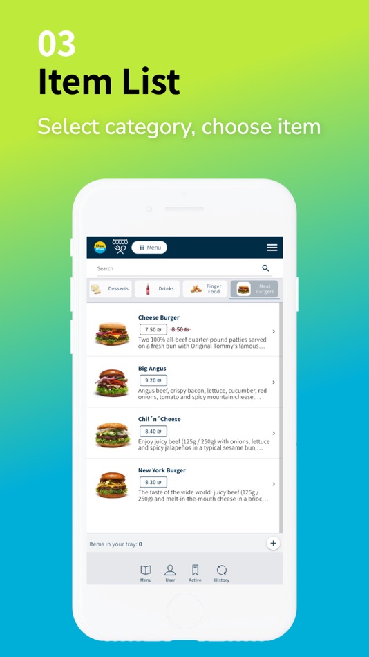 #3. DreamDiner Orders (iOS) Podle: FUGA BAR LTD