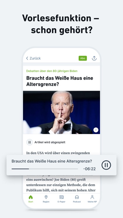 NP - Nachrichten und Podcast screenshot-6