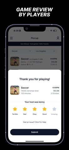 Pickup Sports IM Leagues screenshot