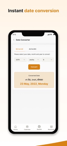 Digital Patro: Nepali Calendar iPhone screenshot